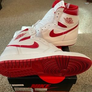 Jordan Retro 1 OG WhtRed